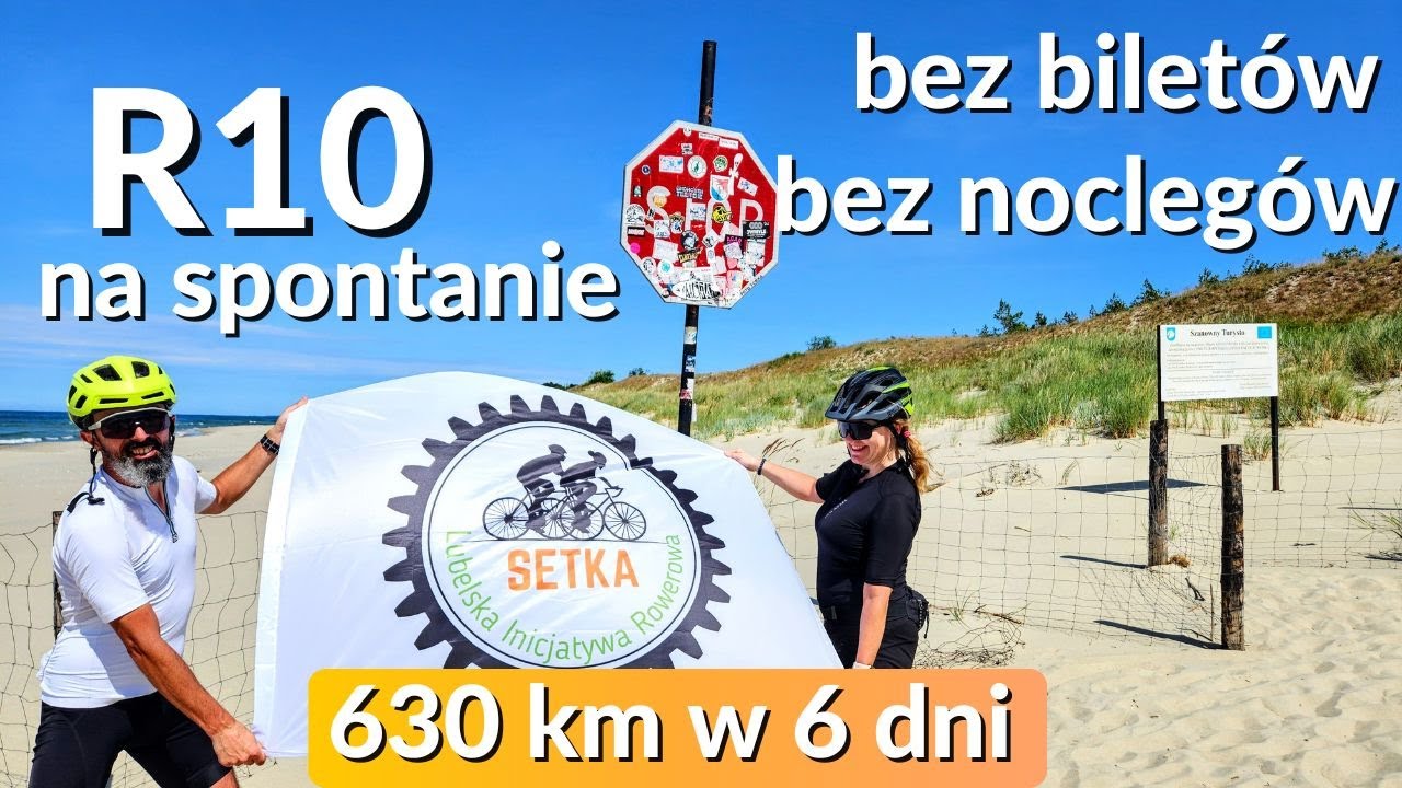 Rowerem od Świnoujscia do Piask. Przepiękna trasa Eurovelo R10. 630 km w 6 dni na gravel.