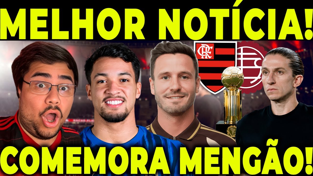 A MELHOR NOTÍCIA QUE PODERIA VIR NO FLAMENGO NO DIA DA DECISÃO!