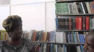 Cynthia Sibanda on SP at NUST Library
