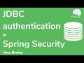 How to setup JDBC authentication with Spring Security from scratch - Java Brains