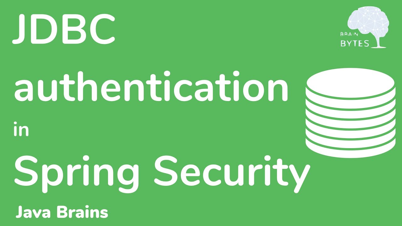 spring security database authentication