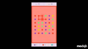 Dots Walkthrough - Making Squares (iPhone/iPad)