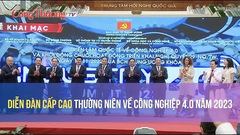 Diễn đàn cấp cao thường niên về công nghiệp 4.0 năm 2023