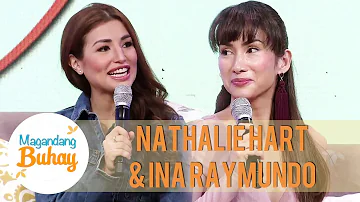 Ina and Nathalie talk about their families | Magandang Buhay