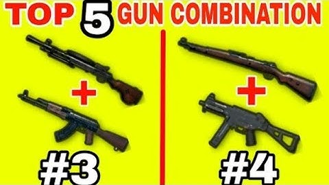 Top 10 Best Gun Combinations in PUBG MOBILE (Weapon Combo/Loadout) Tips and Tricks (2023)