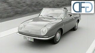 IAA 1965  Fiat 850 Spider | Opel Rekord B | Peugeot 204 | Audi F103 | VW 1600 TL