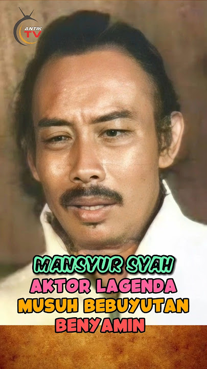 Mansyursyah Aktor Lagenda Indonesia Musuh Lawan Main Benyamin #shortsfeed #aktorindonesia #shorts