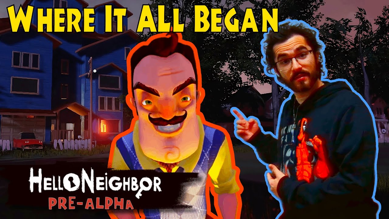 Revisiting The Original Hello Neighbor... 7 Years Later! Full Nostalgia ...