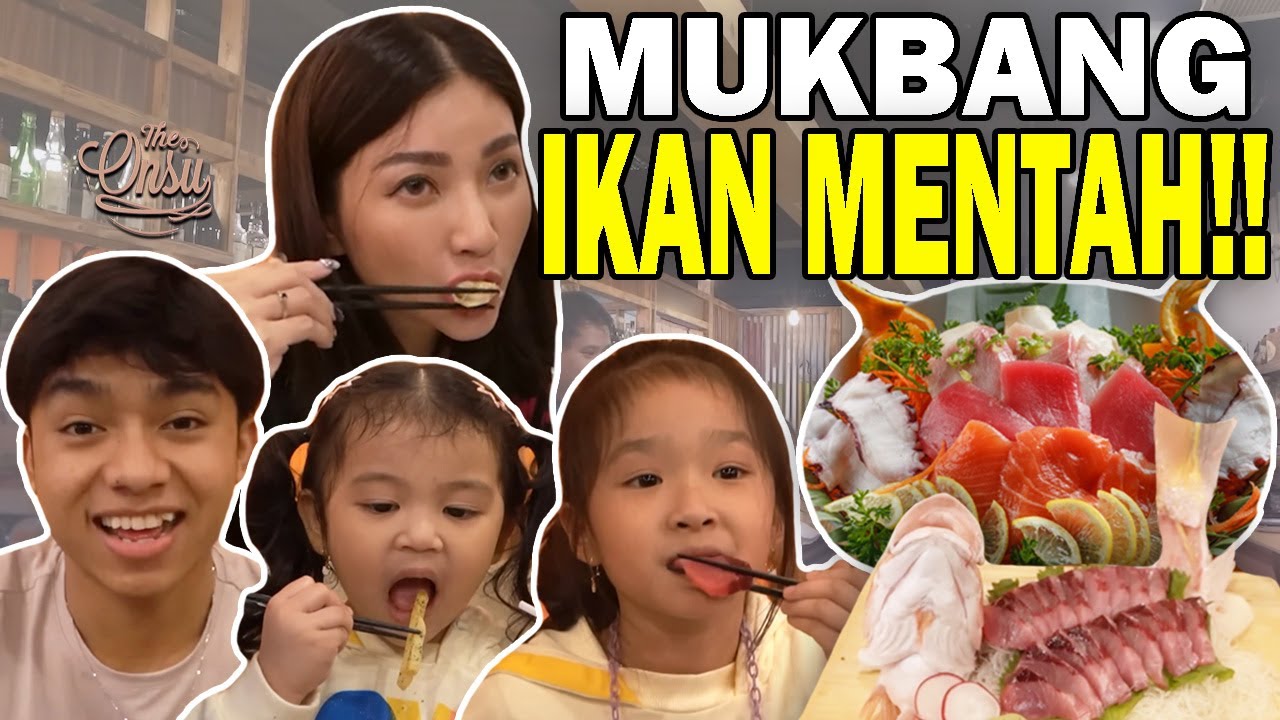MAKAN IKAN MENTAH‼️ GAK NYANGKA RASANYA BEGINI‼️| THE ONSU FAMILY
