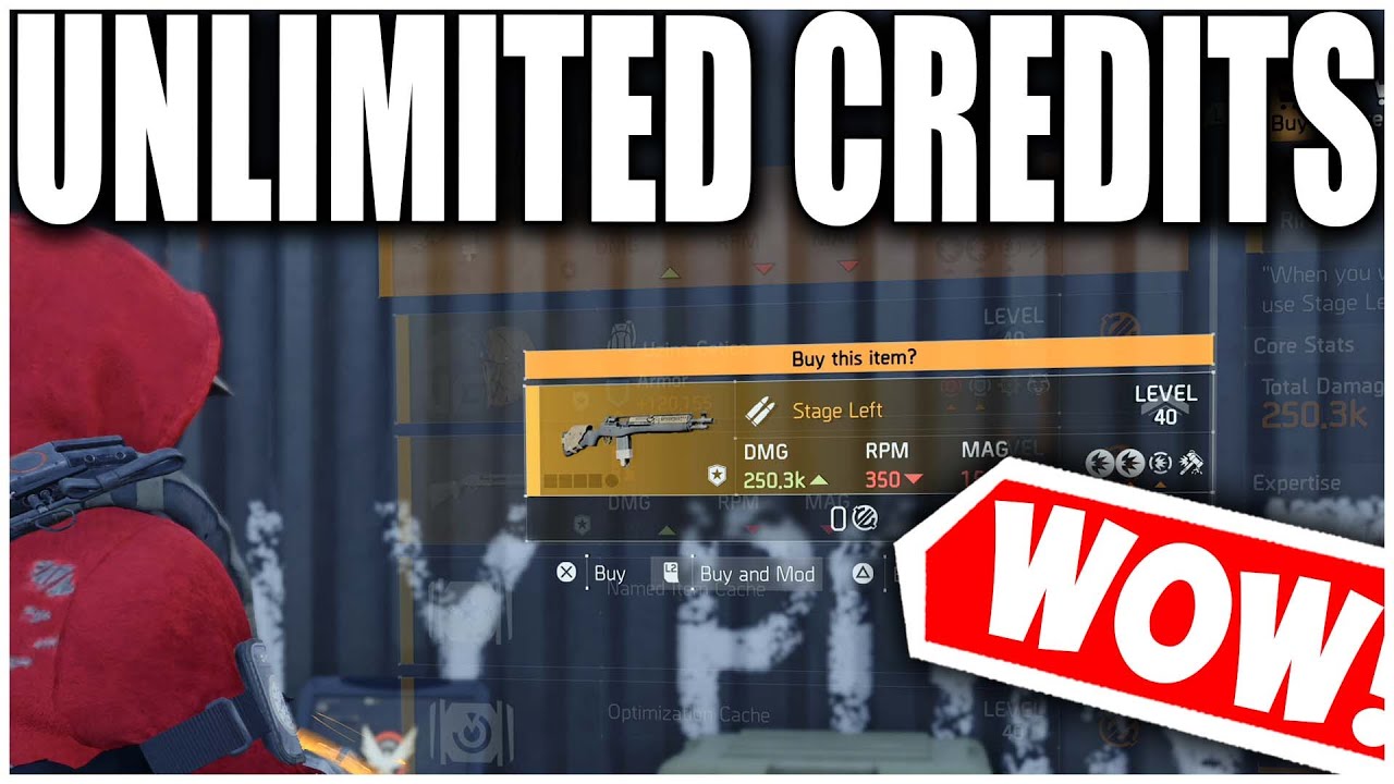 DON'T MISS OUT UNLIMITED CREDITS IN THE DIVISION 2! DO THIS NOW FOR