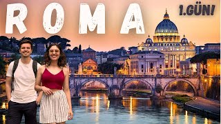 ROMA Vlog 1 - ROMA 1.Gün! / İtalya #italya #roma #romavlog