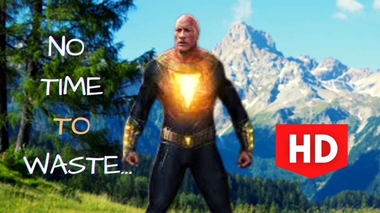 WATCH BLACK ADAM Trailer But in 1.877774 Minute YouTube