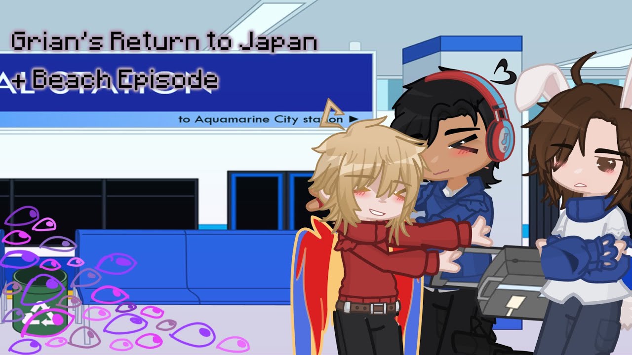 Grian Returns to Japan + Beach Episode // Part 1/? of YHS AU // GL2 // 