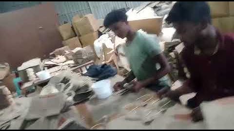 Works is a RG PAPER CARRY BAG HANDLE PASTING