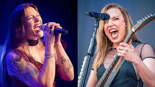 Floor Jansen VS Lzzy Hale | Belting/Chest Voice Battle (B4-G#5)