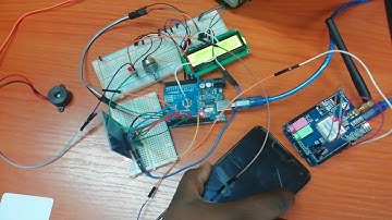 RFID GSM SPEED CONTROL