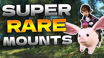 5 of the Rarest Mounts in FFXIV