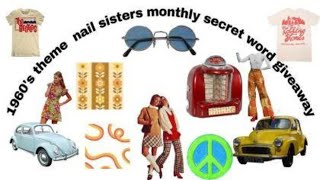 Nail Sister's Collab (60'sTheme)