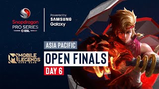  en Ap Mobile Legends Bang Bang  Snapdragon Mobile Open Finals  Day 6