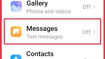 Xiaomi Cloud Sync messages in Xiaomi Redmi Phones Android