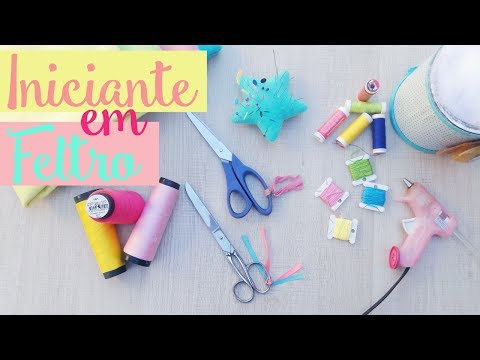 Vídeo: Como Fazer Artesanato De Feltro