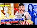 LLENO DE PALOMITAS EL BAÑO DE JORGE *BROMAS EXTREMAS* DIA 1