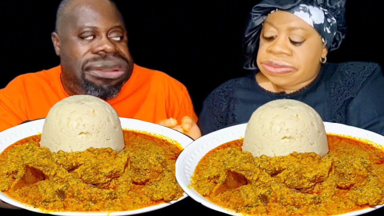 Розыгрыш на собеседовании на работу пошёл не по плану😅Асмр африканская еда мукбанг и фуфу с супом...