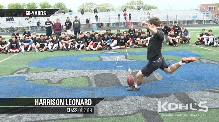 #7 Ranked Kicker in America | Harrison Leonard | K...