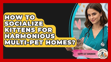 How To Socialize Kittens For Harmonious Multi-pet Homes? - Happy Cat Handbook