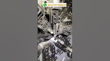 Spring coiling and making machine #spring #machine