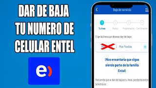 Como desactivar o dar de baja  tu NUMERO ENTEL paso a paso (2024)