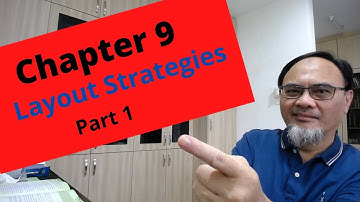 Chap 9 Layout Strategies (Production Operations Management)