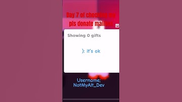 Day 7 of checking my pls donate mailbox. #donate #roblox #donaterobux #robux #shorts #plsdonate