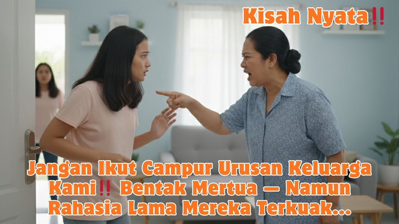 Jangan Ikut Campur Urusan Keluarga Kami‼️ Bentak Mertua — Namun Rahasia Lama Mereka Terkuak...