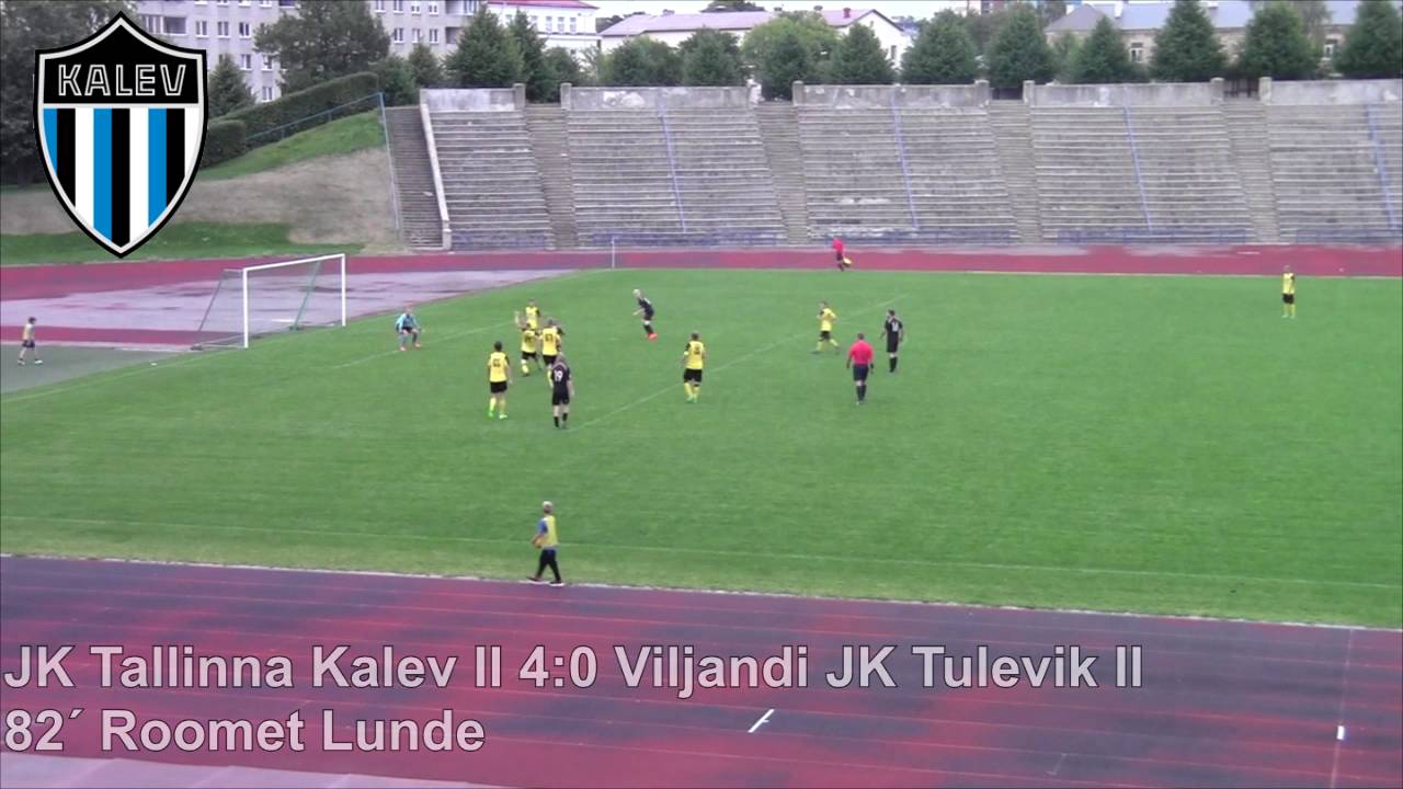 Esiliiga B Xix Voor Jk Tallinna Kalev Ii 5 0 Viljandi Jk Tulevik