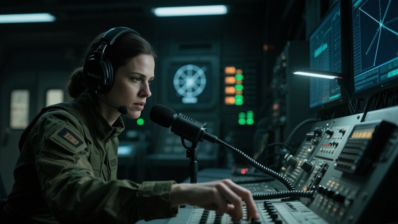 After Restoring the Satellite Connection, a Voice Over the Radio Said, “Steel Ghost, In Charge” |