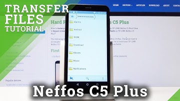 How to Transfer Files in TP-LINK Neffos C5 Plus - Move Data