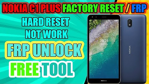 Nokia C1 Plus Hard Reset || Ta-1314 TA-1318/TA-1320/Ta-1322 Password/Pattern/Pin Unlock Without Box