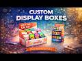 Custom Display Boxes – Eye-Catching Retail Display Packaging for Your Brand | Apexio Packaging