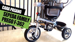Sepeda roda tiga family Prego