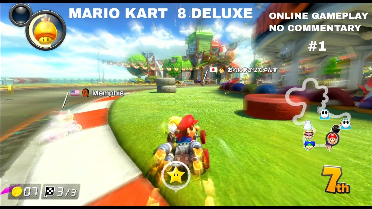 MARIO KART 8 DELUXE Online 2021 Gameplay (No Commentary) #1 - YouTube