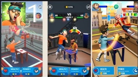 slap king - gameplay walkthrough Part 1 level 1 - 5.i(iOS, Android)