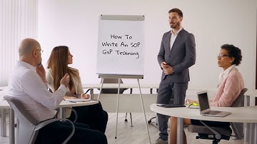 How To Write An SOP - GxP Training By Zener Engineering Services Ltd