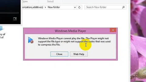 How to open .FLV videos using Windows Media Player
