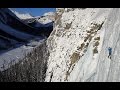Canadian rockies ice climbing  new zealand alpine team 2017