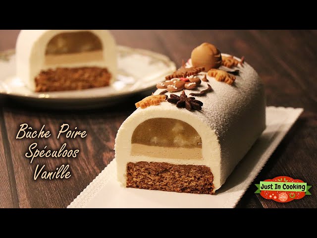 Buche speculoos avec insert caramel facile, Recette