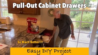 Famous Revolutionize Your Kitchen With Pull-out Cabinet Shelves! Profile