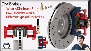 How Disc Brake works ? | Floating Caliper | Fixed Caliper | Different types of Hydraulic Disc brake