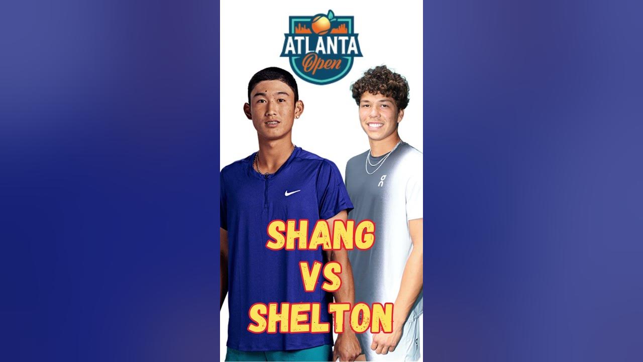 Tennis ATP Atlanta 2023 Shang vs Shelton shorts YouTube