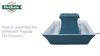 How To Assemble the PetSafe® Drinkwell® Pagoda Pet Fountain